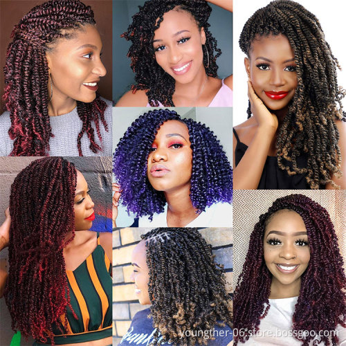Cheap Price Spring Twist Braiding Hair Crochet Hair Braid Hair Extensions